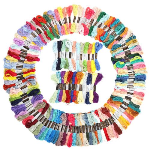 150Pcs Embroidery Thread Multicolour Cross Stitch 1