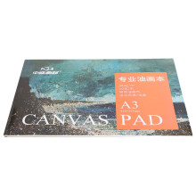 A3 Oil Painting Paper Book Cotton Canvas Pad