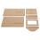 6Pcs Acrylic Template DIY Hand Made Short Wallet 2