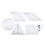 5-teiliges Set Patchwork-Lineal-Quiltvorlagen 1