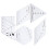 5-teiliges Set Patchwork-Lineal-Quiltvorlagen 3