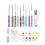 9Pcs Crochet Hooks Various Sizes Soft Rubber 2