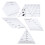 5-teiliges Set Patchwork-Lineal-Quiltvorlagen 5
