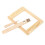 Webmaschine aus Holz mit Nadel und Webkamm 3