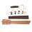 Ukulele Neck Fretboard Replacement Kit Neck String 5