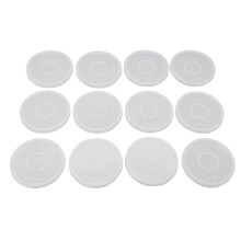 12PCS Coaster Molds DIY Hand Crafted Twelve