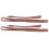2Pcs Accordion Shoulder Strap PU Leather 4