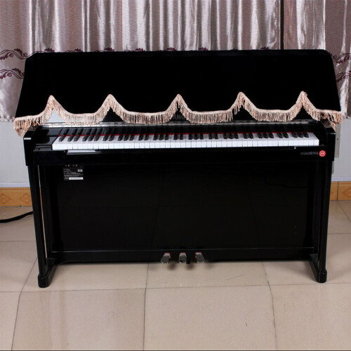 88 Key Piano Half Covered Anti Dust Cover 2