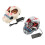 2 Stück LED-Gesichtsmasken mit 3 Blinkmodi 2
