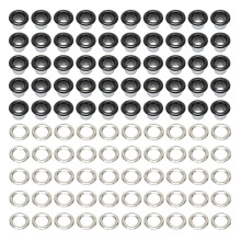 500er-Set Ösen-Set 6 mm rund Kupfer Exquisit