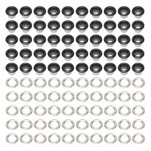 500 Sets Grommet Kit 6mm Round Copper Exquisite