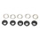 500 Sets Grommet Kit 6mm Round Copper Exquisite 3