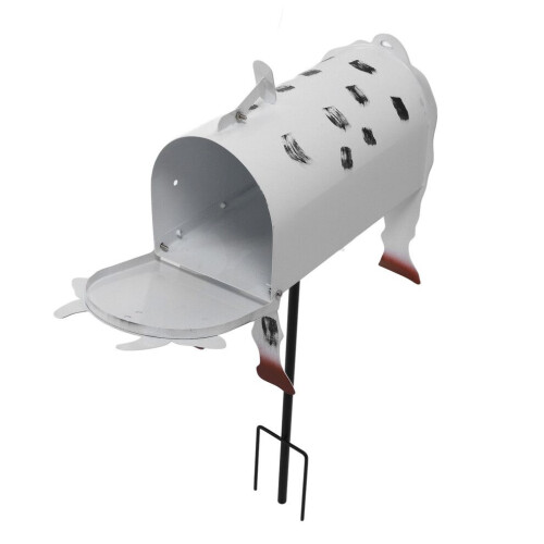 Cow Mailbox Cute Sunproof Colorfast Ample Inner 1
