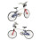 Fietsmodelornament, nauwkeurig 1:10 model, 3D-auto 5