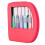 9Pcs/Set Weaving Tools Knitting Needle Soft Handle 2