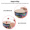 Drum Percussion Instrument 8-inch Floor Drum for 5