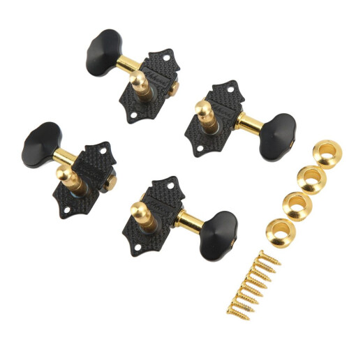 Ukulele stämskruvar metall 2 vänster 2 höger gitarr 1