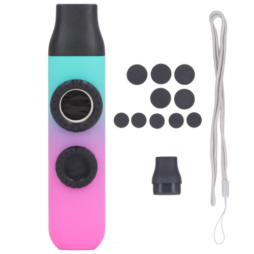 Kazoo Instrument Double Flute Hole Adjustable Tone