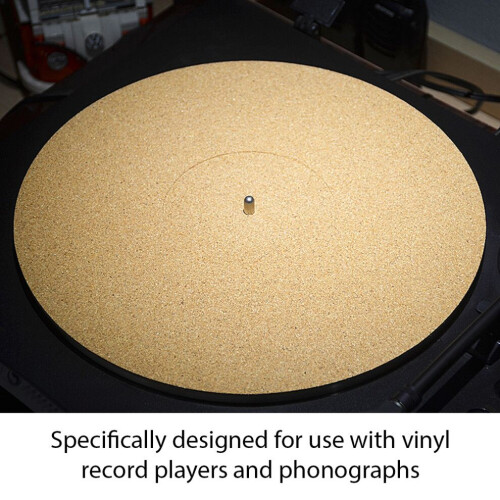12 Inch Turntable Cork Mat Record Player Pad for