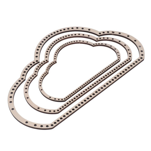 3Pcs Cloud Weaving Loom Kit Durable Beech 1