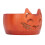 Cuenco de lana de madera con forma de gato adorable 5