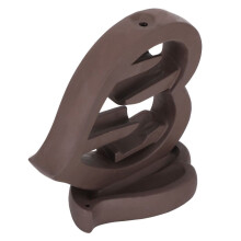 Purple Sands Backflow Incense Burner HeartShaped