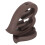 Purple Sands Backflow Incense Burner HeartShaped 1