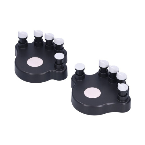 2 Stück Klavierfingertrainer aus ABS-Silikon 1