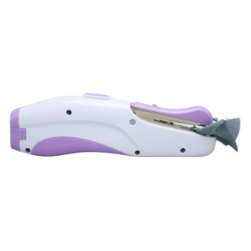 Handheld Sewing Machine Purple Ergonomic Handle 1