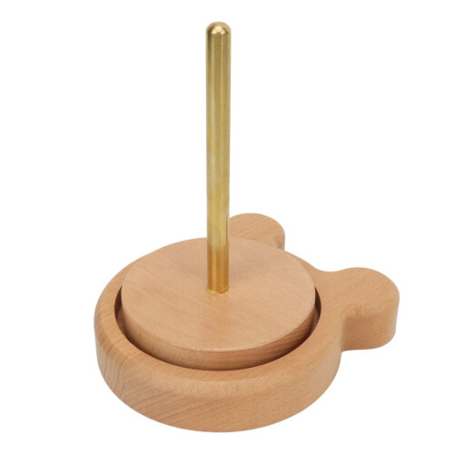 2 Stück Garnhalter aus Holz, Garnspender 2