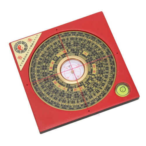 Feng Shui chinois Luo Pan Métal Plastique Durable 2