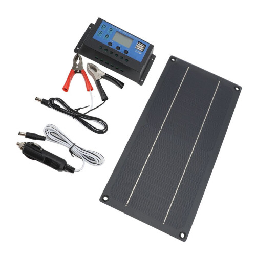 Solpanelkit 600W 18V monokristallint kisel 1