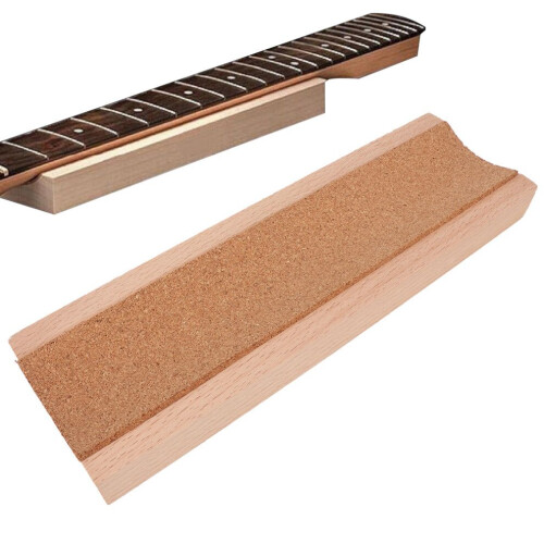 Halsstöd i trä för gitarr, luthierverktyg 2