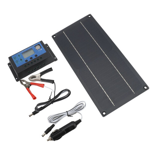 Solpanelkit 600W 18V monokristallint kisel 2