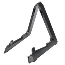 Soporte de guitarra portátil doble plegable de plástico ABS