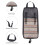 Drum Stick Bag Set Drumsticks Mallet Case with 2 4