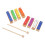 Piano de madera de 8 tonos con teclas multicolor 1