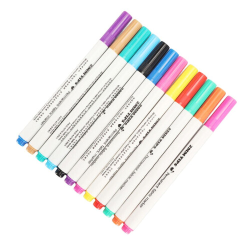 12pcs Disappearing Ink Pen Colorful Write Smoothly 2