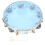 MBAT Tambourine Adjustable Double Row 10in 1