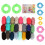 Pompon Maker Kits, Fluff Ball Weaver DIY, 24 kleuren 1