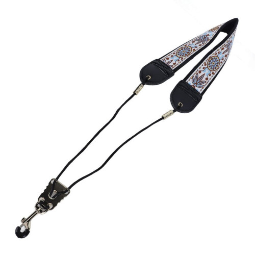 Broderad saxofonhalsrem för altsaxofon 1