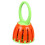 Handled Cage Bell Babies Rattle Orff Plastic Kids 4