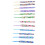 12Pcs Crochet Hooks Ergonomic Soft Handle Aluminum 5