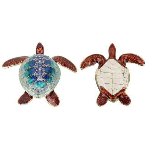 Sieradendoos met opbergruimte voor strass-schildpadjes 2