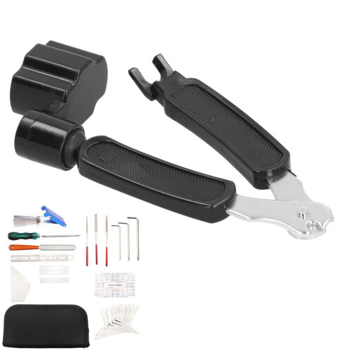 25Pcs Guitar Repair Tool Set DIY Files String 2