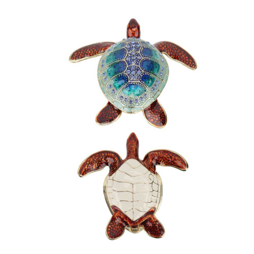 Sieradendoos met opbergruimte voor strass-schildpadjes 1