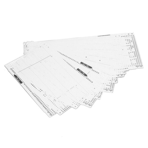 15Pcs Knitting Machine Punch Card Rich Style Soft 1