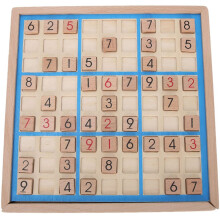 Jeu d'échecs en bois pour l'entraînement à la logique des enfants