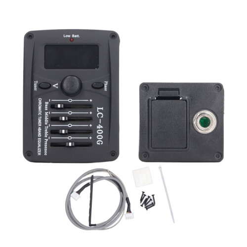 Akustikgitarre, 4-Band-Equalizer, EQ-Vorverstärker, Piezo