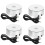 4Pcs Light Base For Crystal Ball Art LED Display 1